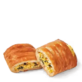 Spinach Feta Savoury Egg Pastry